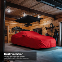 Corvette Indoor Car Cover – Custom Fit for All Models & Generations, Logo Option, Dust & Scratch Protection